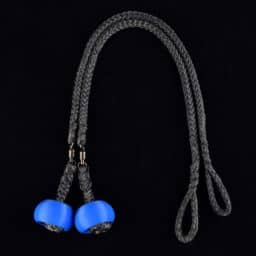 Technora tethers for fire poi