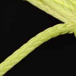 Dyneema rope 3/16″ – UV yellow