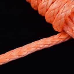 Dyneema rope 3/16″ – UV orange