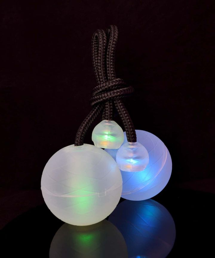 Ultra Poi Ropes Orb poi (Ultrapoi) - LMF props